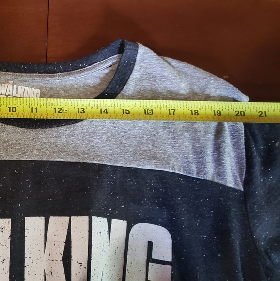 AMC Walking Dead ZOMBIE Daryll Dixon Grimes Monster 2XL long sleeve t-shirt - Picture 5 of 9